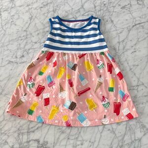 Girls Popsicle Tank Dress Sz 5Y